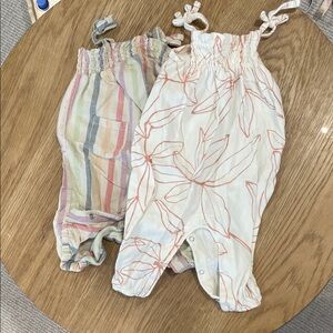 GAP Baby Romper with Pink Accents